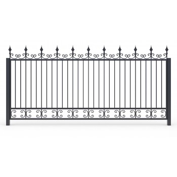 Кованный забор КЗ-86
